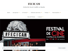 Tablet Screenshot of fecicamfilmfestival.com